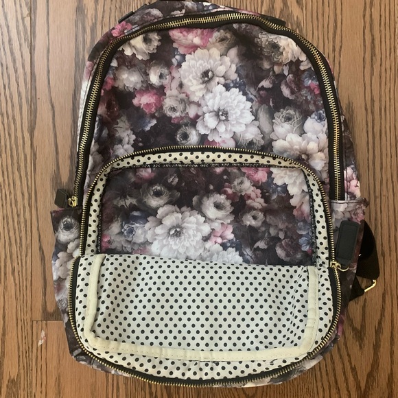Madden Girl Floral Backpack - Picture 4 of 5